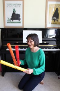 Angela Lloyd-Mostyn boomwhackers lessons