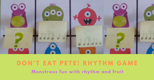 Dont Eat Pete with rhythms Didsbury Piano game