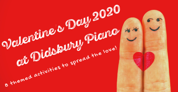 Valentines Day activities at Didsbury Piano