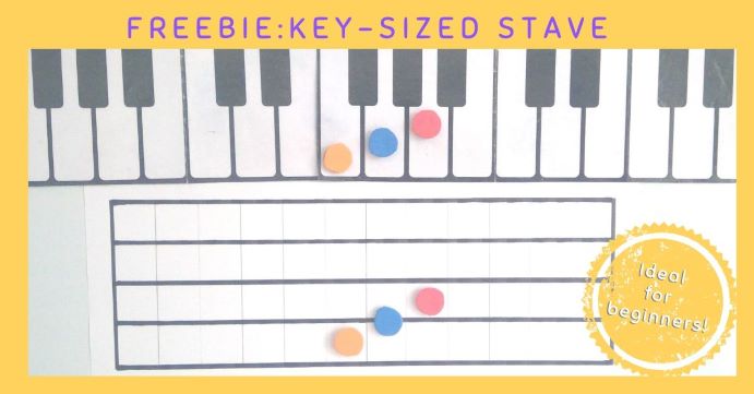 Key-sized stave freebie