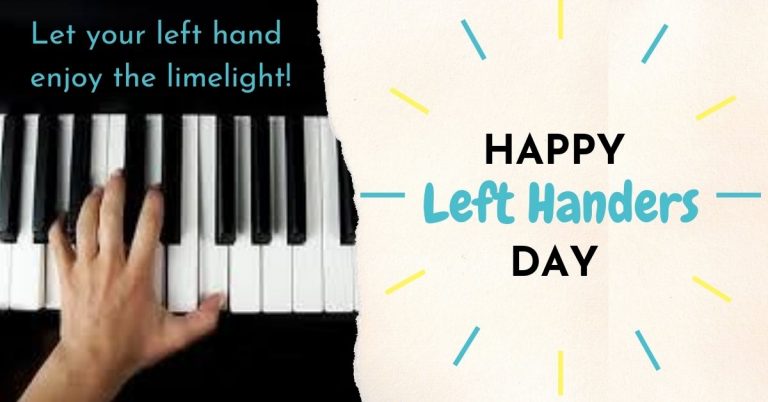 Left handers day Didsbury Piano